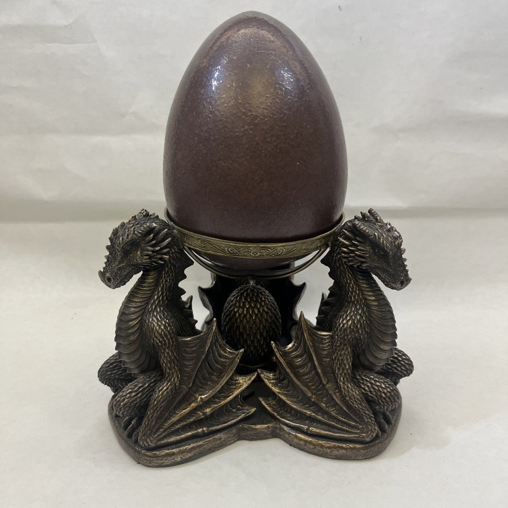 Dragons Prophecy Statue by Luna Lakota With Dragon Egg (LED)- Untested- Veronese